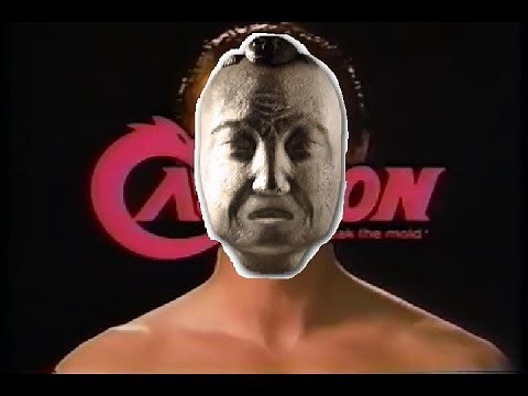 Logo Bloopers: Caution Video Guy vs Vid (BND) Mask of Guo Xang (50518A)