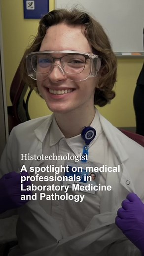 Behind every accurate diagnosis is a dedicated histology technician.🔬These experts prepare tissue samples, playing a crucial role in detecting diseases and guiding treatments. Their expertise ensures precise and reliable results, making a significant impact on patient care. Share a note of appreciation for our Department of Laboratory Medicine team in the comments. 👩‍🔬👨‍🔬 #laboratory #lab #medicine #medical #healthcare