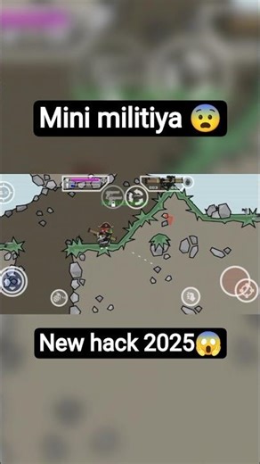 Mini Militia new hack unlock 😱🔓|| pro level hack 👾|| #gaming #hacker #shorts #minimilitia