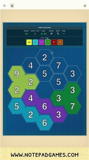Triomino - Notepad Games - January 4th 2026