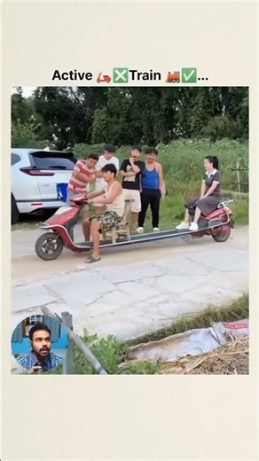 Scooter Became a Train 😂 | Village Boys’ Crazy Jugaad | Must Watch