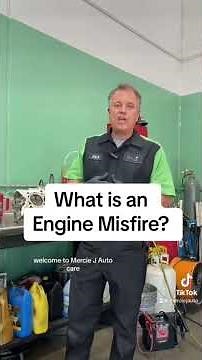 What Is An Engine Misfire? #auto #mechanic #fyp #autorepair #engine #misfire #carparts #informative