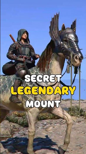 Secret Legendary Mount Location in AC Shadows 🐟