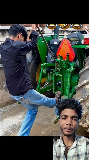 John Deere Lift System Power Test 💪🚜 | Hydraulic Strength Demo #shorts #nishudaswal