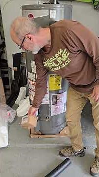 Rheem 50 Gal water heater unboxing #waterheater