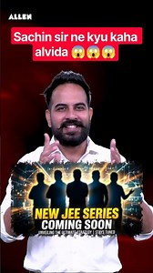 Which Chapters Have the Highest Number of Questions in JEE Exam? | Sachin Mor Sir #jee2027 #shorts