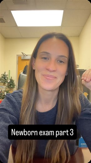 Physician Assistant to Doctor | Newborn exam part 3! It helps to have a system so starting from the head and what you need to look and palpate for! #nicu #newborn... | Instagram