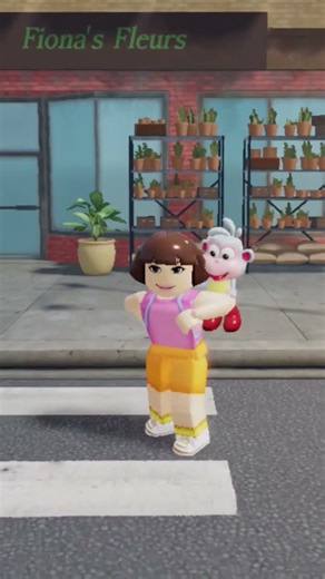 dora roblox #roblox #robloxtrend #danceroblox #gameplay #game #seru #bermain #iveroblox