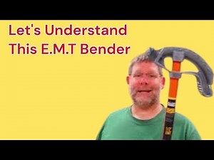 How To Bend Conduit BUT: YOU MUST WATCH THIS FIRST!!!!!