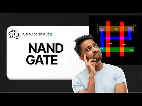 "How to Design NAND Gate in Microwind 🔥 | Easy VLSI Practical" #vlsi