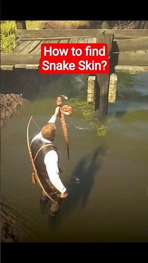 Easy Snake Skin Location in RDR2! 🔥 #headshothunter #rdr2
