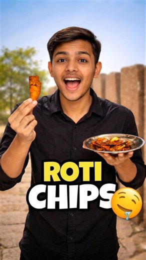 Roti Ke Chips 💀🤤 | Wait For End #shorts​ #minivlog​ #ashortaday​ #vlog​ #tranding​ #sirfsohail