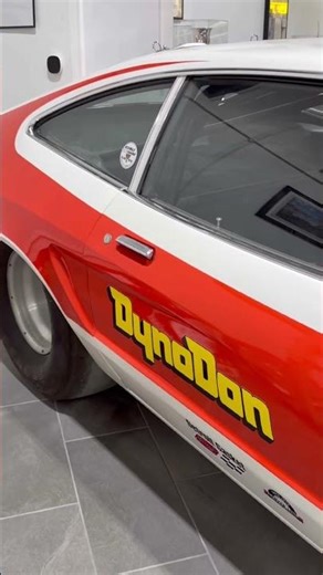 1974 Ford Mustang II Drag Car 🔥 Small Body, BIG Power! #Shorts