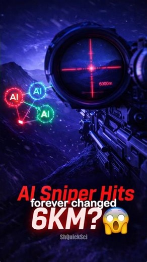 AI Sniper Rifles: Hits from 6KM Away? 😱 Future of Warfare Unveiled!