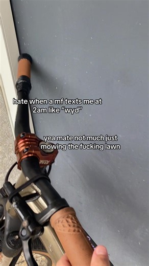 Funny Late Night Texts While Mowing the Lawn