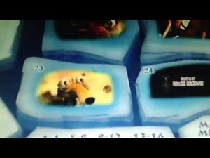 Ice Age 2 The Meltdown DVD Menu Walkthrough