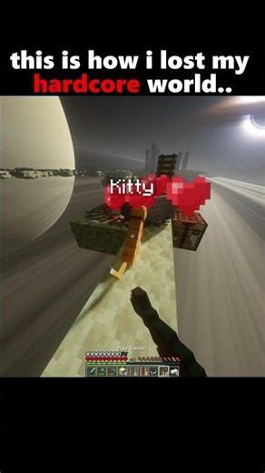 This is how i lost everything.. #minecraft