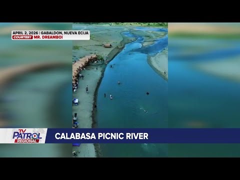 Calabasa Picnic River sa Nueva Ecija patok na summer pasyalan | TV Patrol Regional