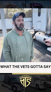 Old School drivers drop some key advice for the new generation! 🔑🚛 | Merdzic Transportation Services, Inc.
