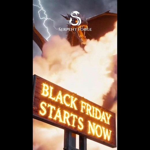 Black Friday Starts Now! Existing Customers: Stack Loyalty Points for Extra Discounts. 🎁 Get Xmas Gifts on Time 😍 Compliments Guaranteed 💎 Handcrafted Art Pieces Made to Last 🙌 Great Conversation Starters | Serpent Forge Jewellery