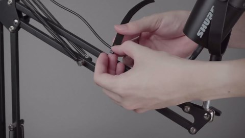 GEEKRIA for Creators Microphone Arm Compatible with Blue Yeti, Yeti X, Yeti Pro, Snowball ICE, G Yeti GX, Mic Boom Arm with Table Flange Mount Adapter, Suspension Stand, Desk Mount Holder