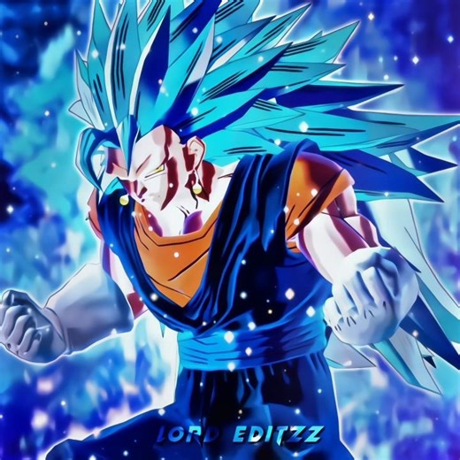 Vegito Ssj Blue 3 Transformation🔥☠️#anime #goku #vegito #viral #trending