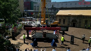 The Alamo celebrated a significant step forward in its $550 million redevelopment plan today with the Topping Out Ceremony for the Texas Cavaliers Education Center, a future-forward facility that will serve more than 250,000 students each year when it opens on March 6, 2026. Located just steps from the iconic Alamo Church, the Texas Cavaliers Education Center will include an early learners hub, STEAM lab, distance learning studio, orientation theater, agricultural garden, and an outdoor learning