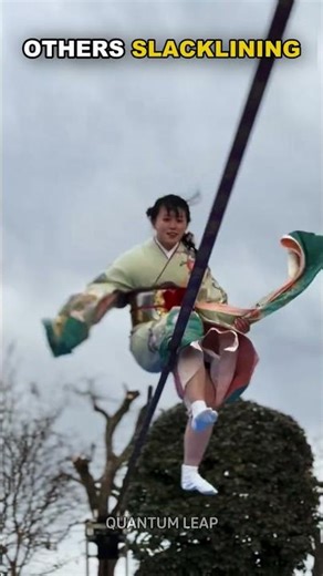 Others Slacklining vs KING of Slacklining