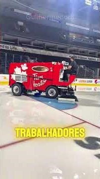 The end of the hockey rink is crazier than you imagine.