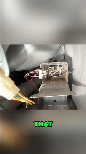 Dryer Repair: Fix Heating Element & Thermal Fuse FAST! #shorts