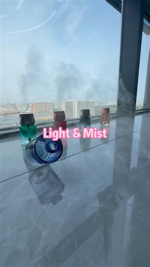 Glass Aroma Diffuser: Where Light Meets Mist #Aesthetic #HomeDecor
