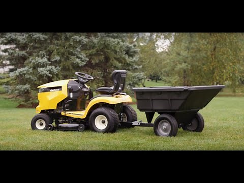 15 CF Poly Swivel Dump Cart 1000 lb. Capacity