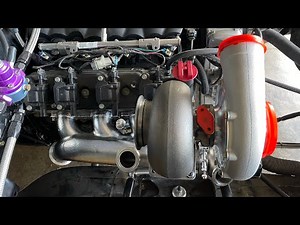 Summit Racing Pro LS Turbo Manifold Test Fit on a 1972 Monte Carlo