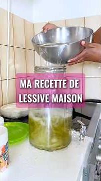 Ma recette de lessive maison 100% naturelle. #organisationmaman #lessivemaison #lessive #diy