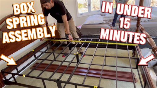 Watch Box Spring Assembly in Under 15 Minutes on Amazon Live