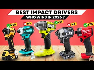 The 6 Best Impact Drivers of 2026 | Best Impact Drivers Compared | Don’t Buy Before Watching
