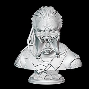 Predator 3D Model : Predator Statue STL File , Alien STL File , Predator 3D Print File , High Quality 3D Model , Statue 3D Model - Etsy