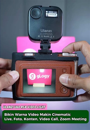 ULANZI U60 RGB Video Light for Creative Content