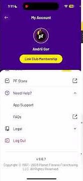 How to cancel Planet Fitness membership in the app?