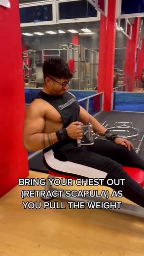 How to perform a single arm seated row? #fyp #foryou #fitness #back