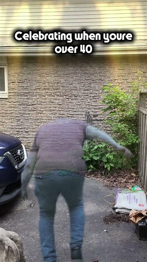 Celebrating when you're over 40 #funnyshorts #over40 #sketchcomedy