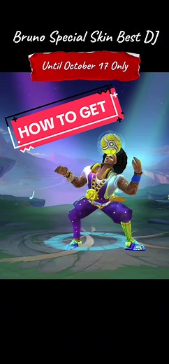 Tutorial on How to Get Bruno Special Skin - Best DJ in 5 Steps