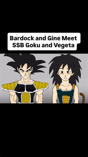 Cornerstone Arts on Instagram: "Bardock and Gine Meet SSB Goku and Vegeta #dbz #dragonball #dbs #dragonballsuper ##dragonballz #bardock #gine #supersaiyanblue #vegeta #frieza"
