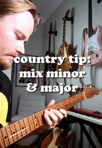 Mastering Country Guitar Secrets: Mix Minor & Major Licks