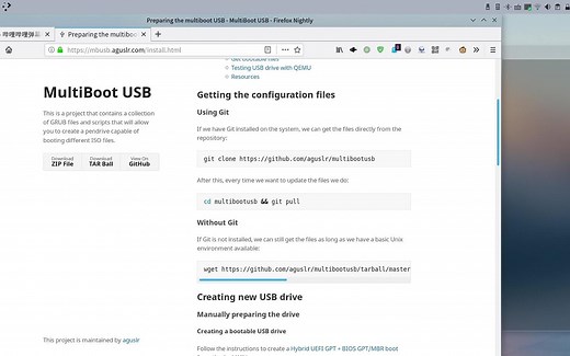 Linux 下制作MBR EFI双启动启动U盘，支持快速加载 Windows PE