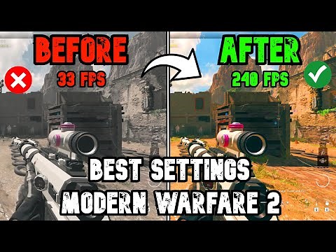 Best PC Settings for COD Modern Warfare 2 (Optimize FPS & Visibility)