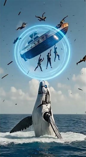 Giant Bionic Seal vs. Pirates? 🦭 The Future of Maritime Security (Nantianmen Project)