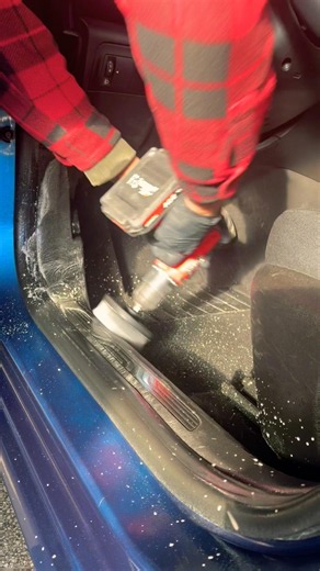 How to deep clean car interior #satisfyingvideo #autodetailing #detailing