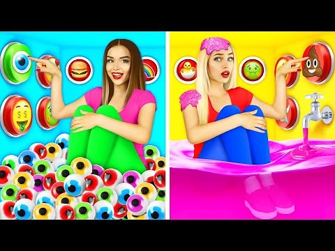 1000 Mystery Buttons Challenge | Only 1 Lets You Escape by RATATA CHALLENGE