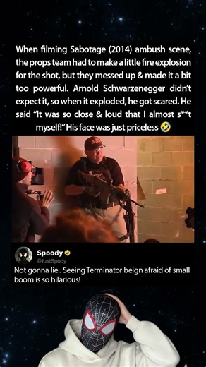 During the filming of Sabotage (2014), Arnold Schwarzenegger wasn't ready